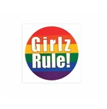 קעקוע זמני דגל Girlz Rule