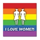 מגנט I love women